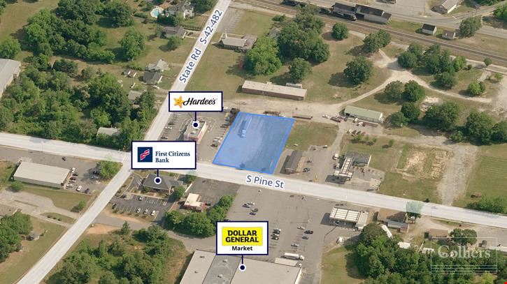 ±0.75 Development-Ready Acres in Downtown Pacolet Retail Area