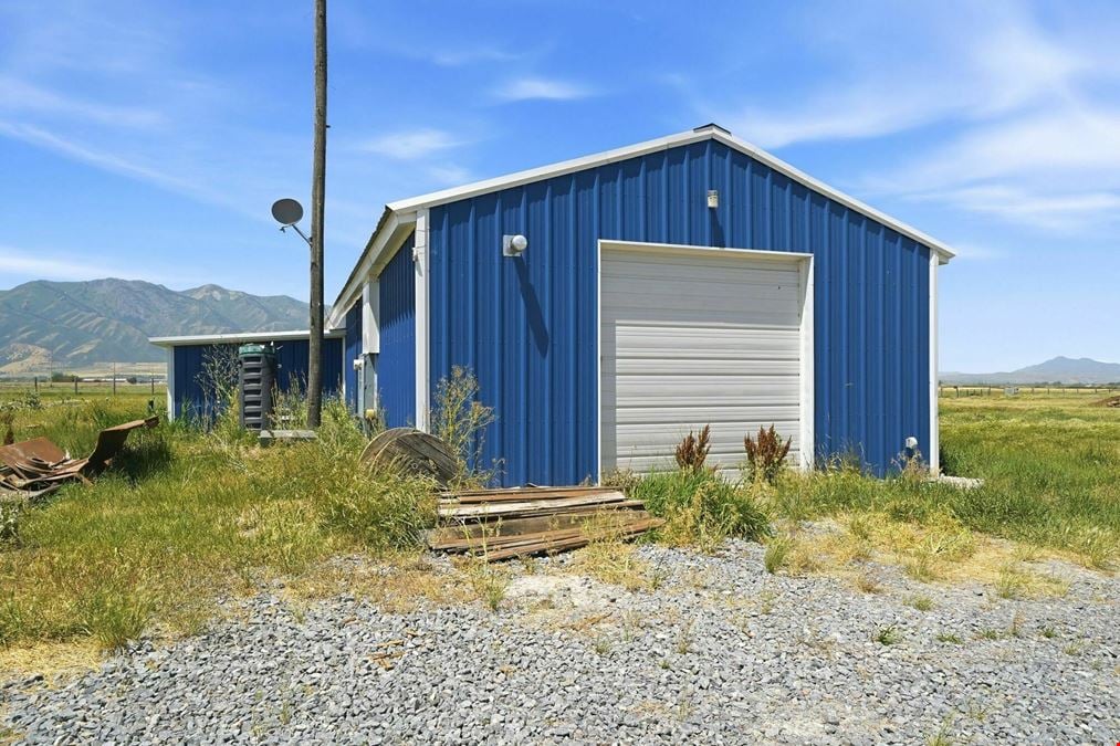 New 11,000 SF Industrial Building Under Construction | 10 Acres with Existing Improvements