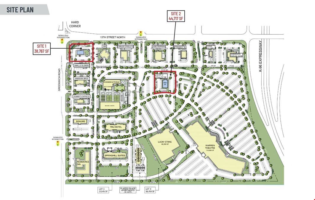 PLAZZIO - RETAIL & RESTAURANT SITES AVAILABLE