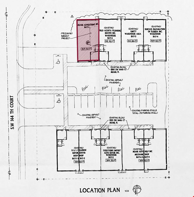 End-cap Warehouse Condo near Tamiami Airport