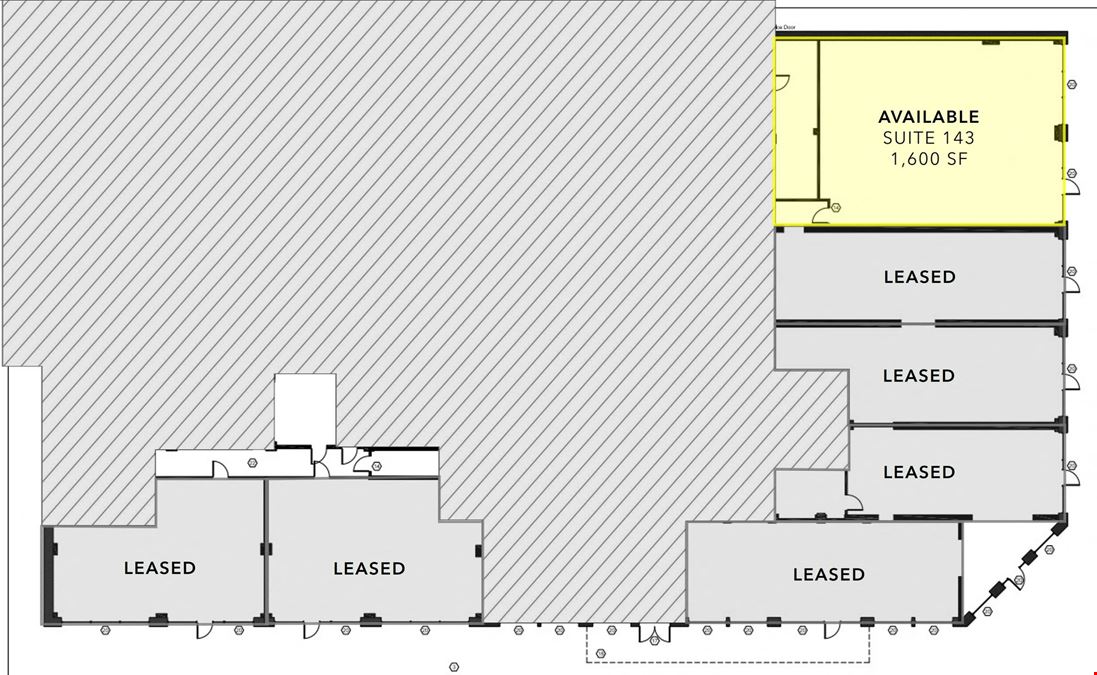 Street Retail/Office for Lease in Downtown Jackson