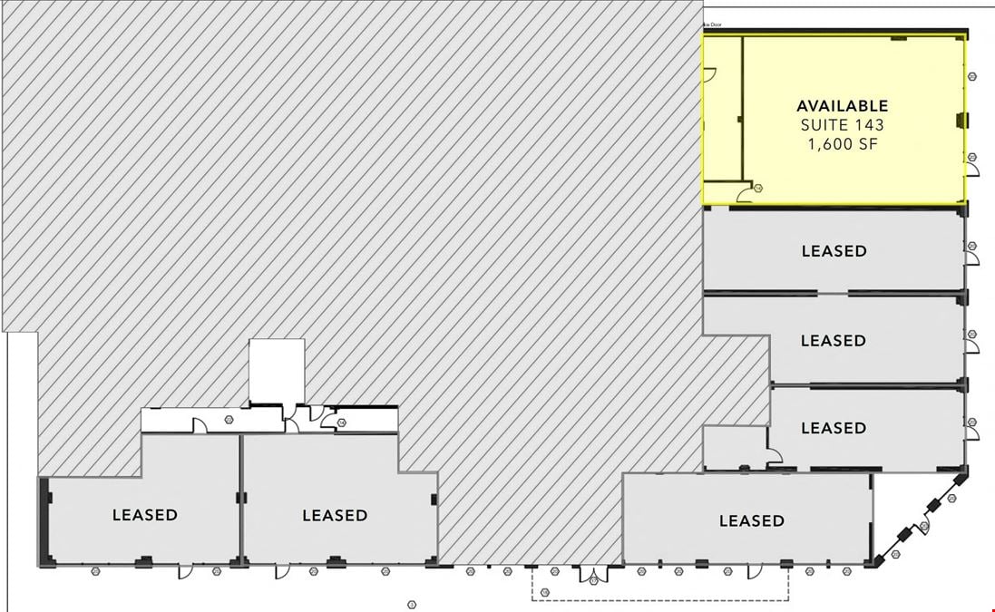 Street Retail/Office for Lease in Downtown Jackson