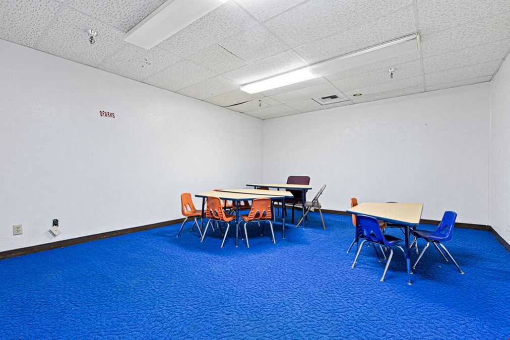 35,000 SF Church & 20,000 SF Youth Center For Sale in Downtown Greenville, TX