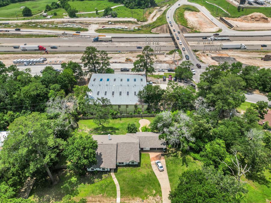 Corner Lot Warehouse on I-45