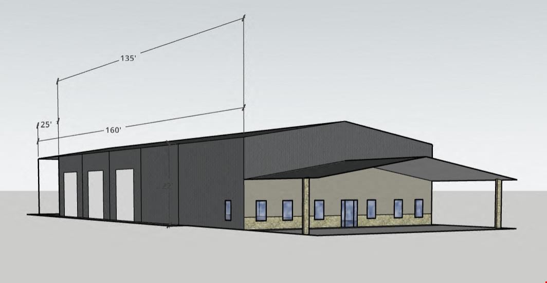 New Construction Industrial Building Off Antelope Trail