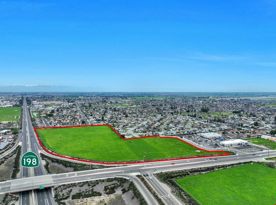 Commercial Retail Parcel Available Off HWY-198 in Hanford, CA