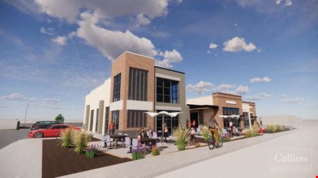 Preview of commercial space at S Locust St