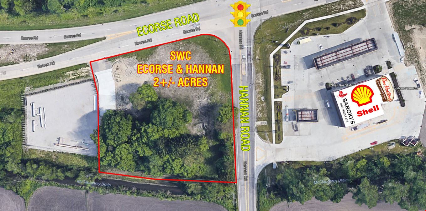 SWC of Ecorse & Hannan Road