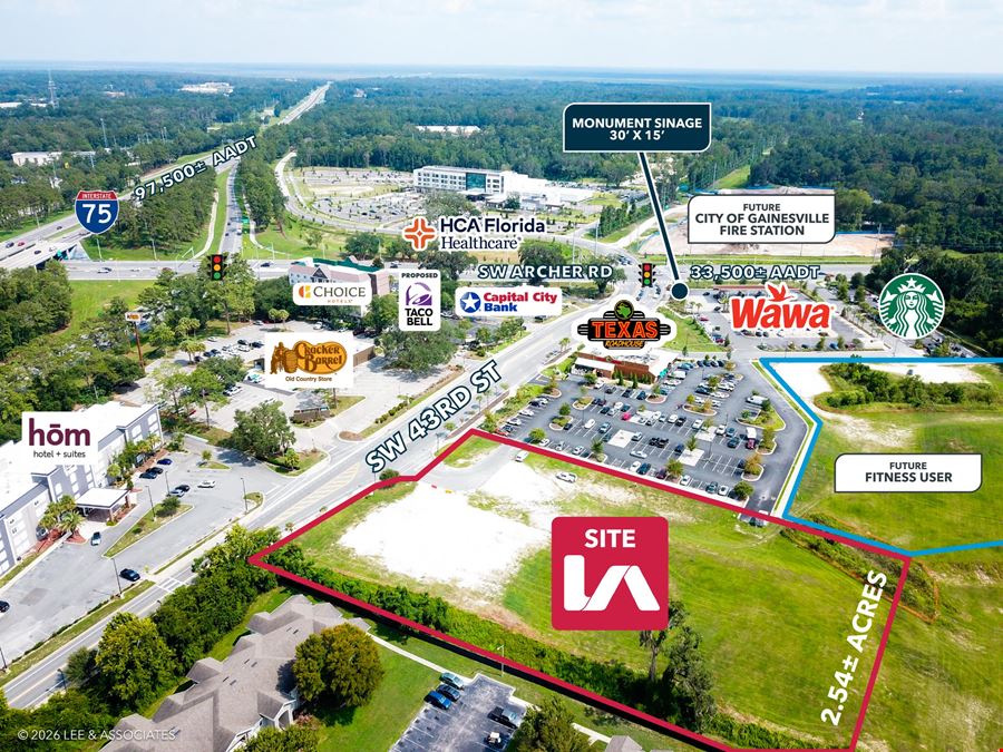 Archer/I-75 Retail Pads - 3886 SW 43rd Street