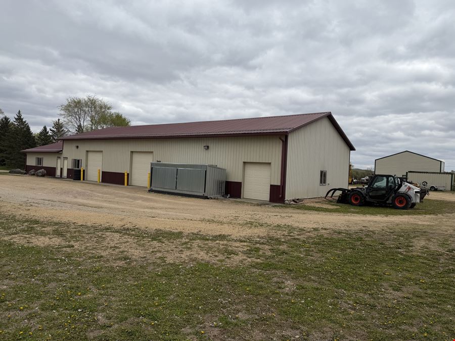 Industrial Land with Hoop shed & Office/Shop Space