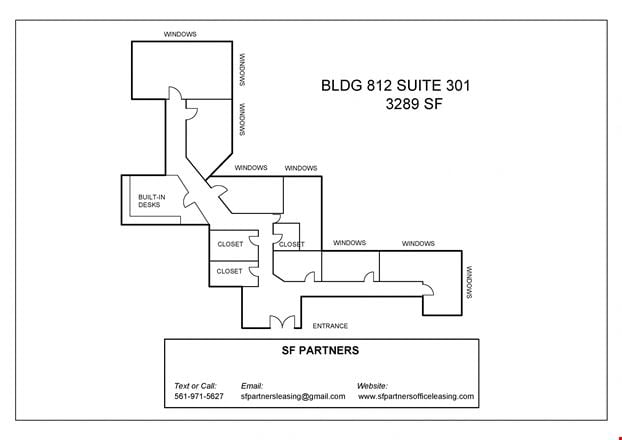 Preview of Office space for Rent at 812 Moorefield Park Drive