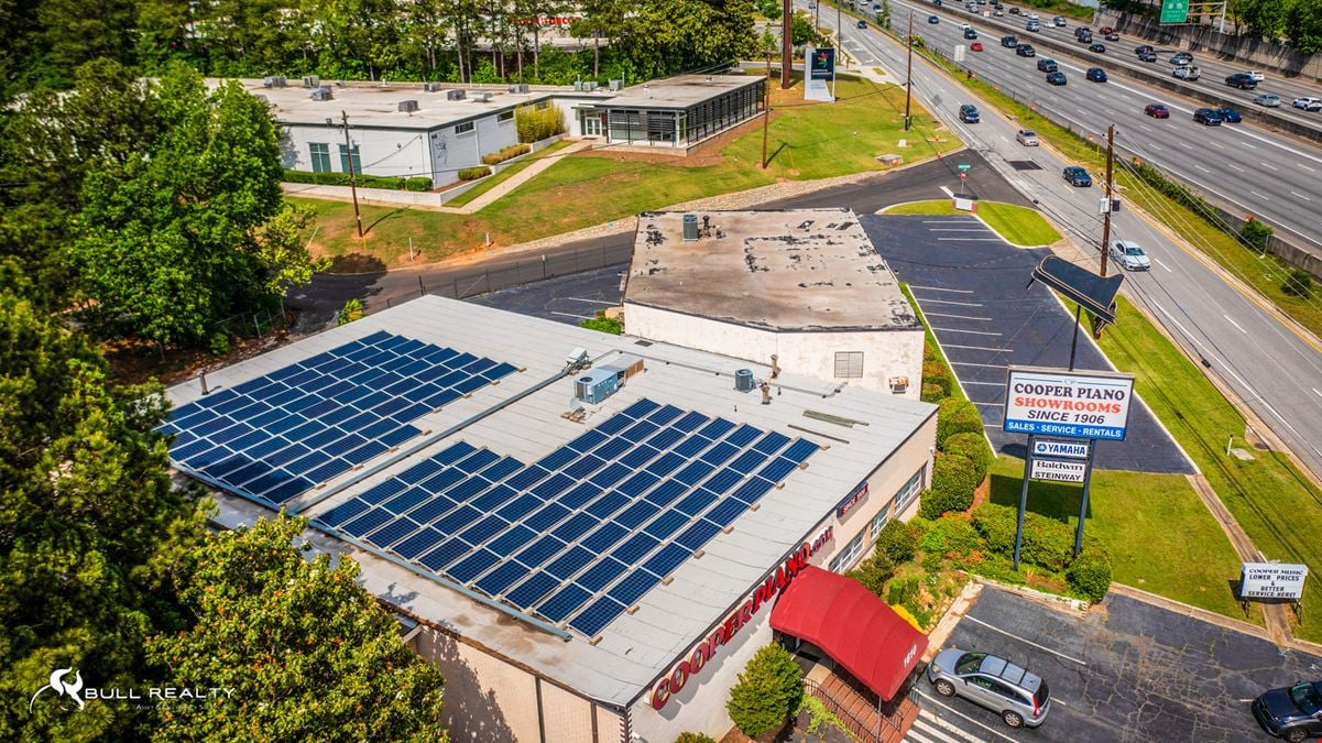 Showroom Building with I-85 Visibility | Brookhaven, GA | ±9,600 SF