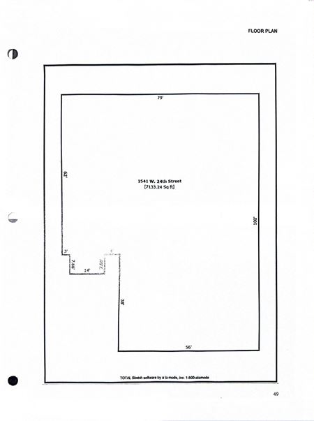 Preview of commercial space at 1541 West 24th Street