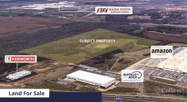 Industrial Development Land Near I-565