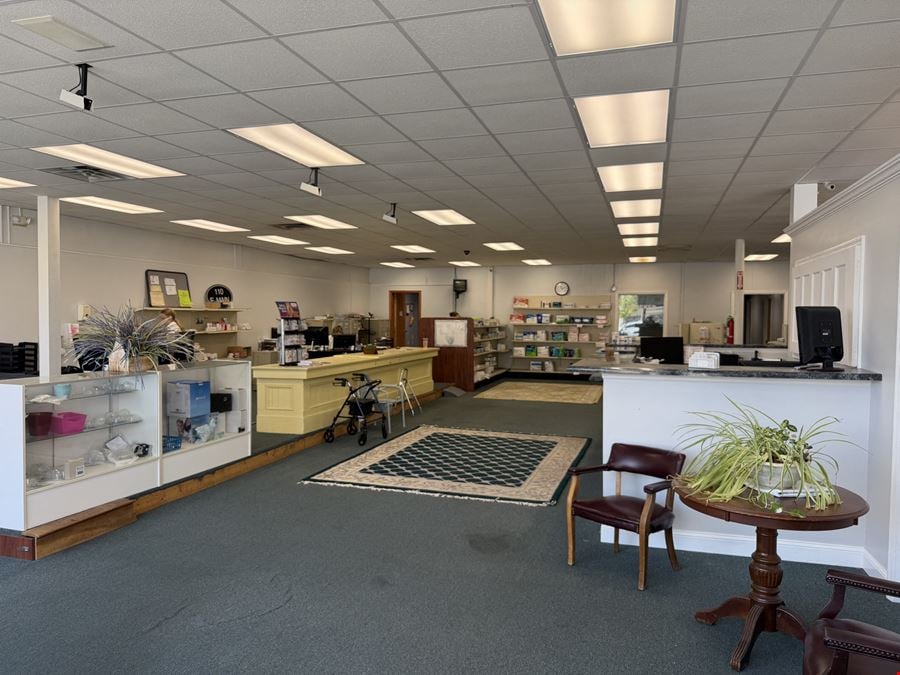 Regional Durable Medical Supplies - Possible Pivot to Drugstore Too - 110 E. Main St & Parking