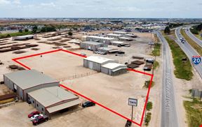5,142 SF Office/Shop with Jib Crane on 2 Acres - Midland, TX