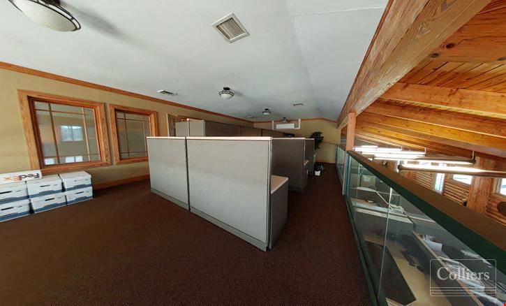 ±9,080-SF Southland Log Homes Building Available with Excellent I-26 Visibility | Irmo, SC