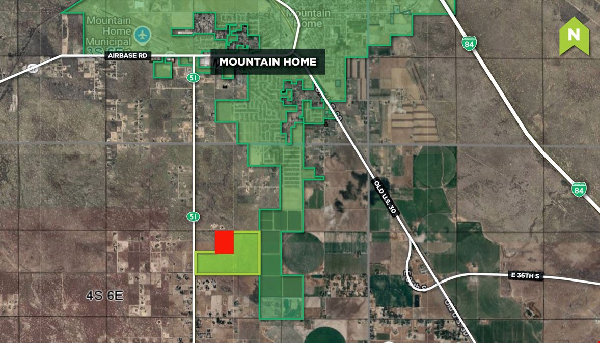 ± 40 ACRE DEVELOPMENT OPPORTUNITY | GREATLY REDUCED PRICE! MOUNTAIN HOME