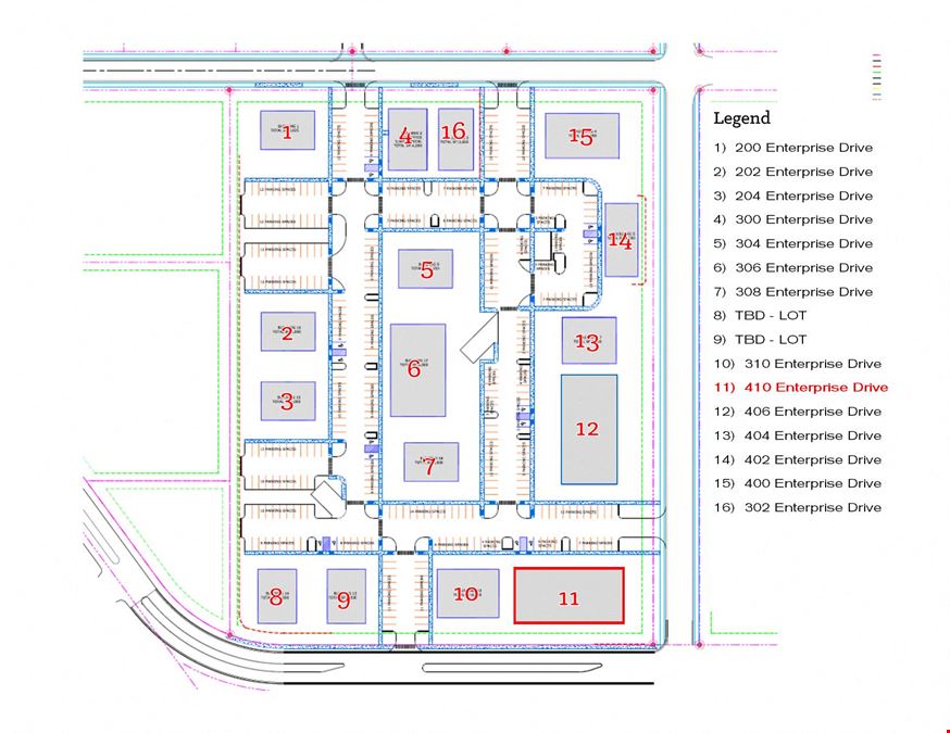 Oxford Commons | 410 Enterprise Drive | For Sale