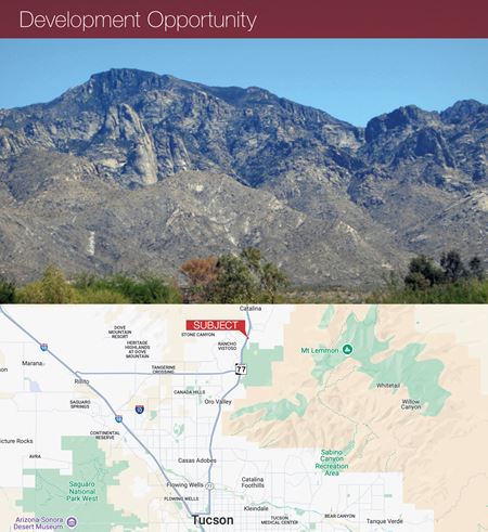 Preview of VacantLand space for Sale at 14350 N Oracle Rd