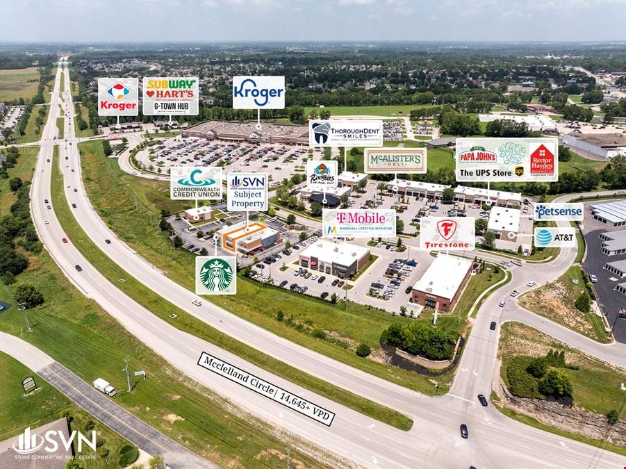 Kroger Outparcel with Starbucks Co-Tenancy For Lease
