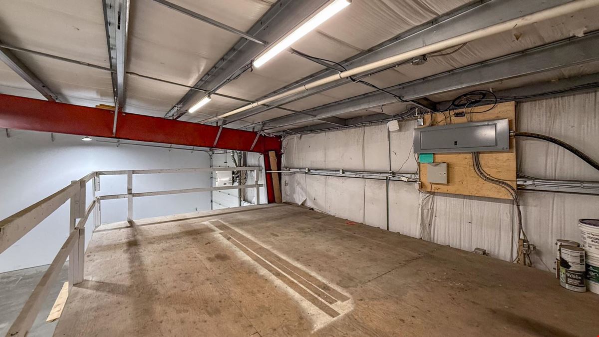 Industrial in-line unit available in Summerland