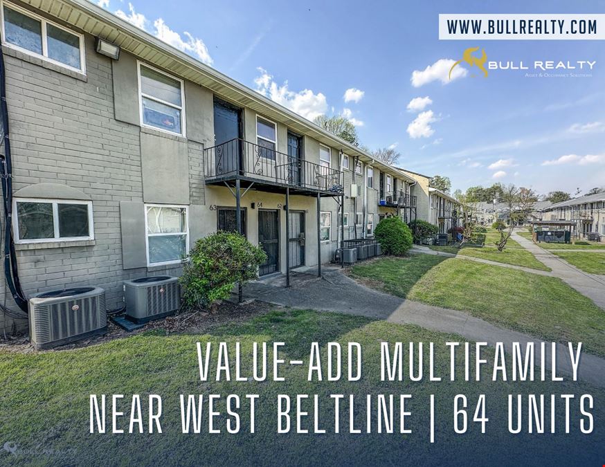 Value-Add Multifamily Near West BeltLine Trail | 64 Units