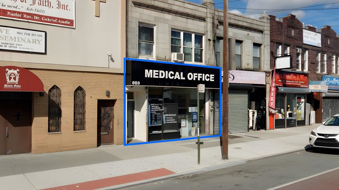 1,600 SF | 828 Utica Avenue | Built Out Medical Space with Basement for Lease