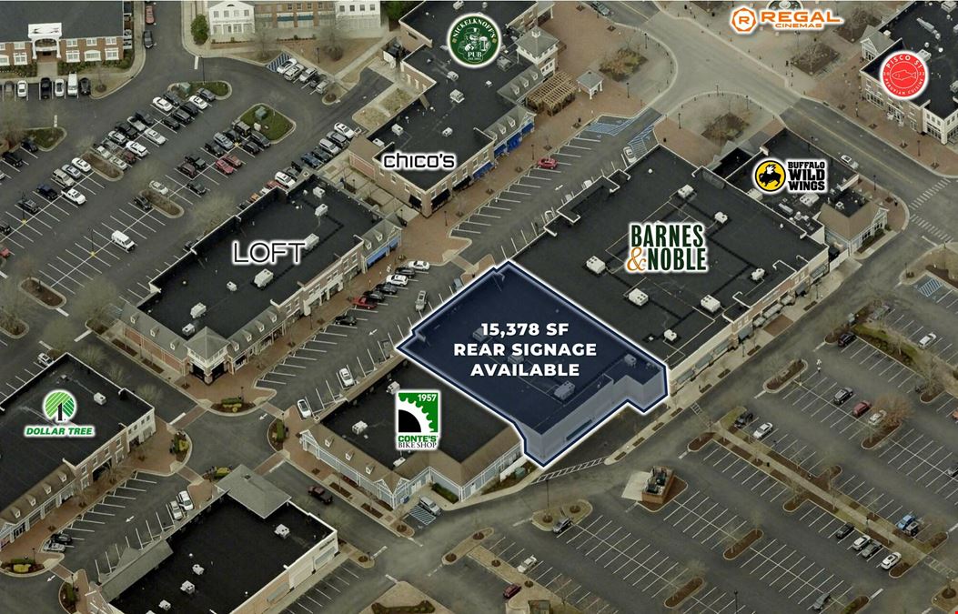 15,378 SF Available at New Town Shops on Main