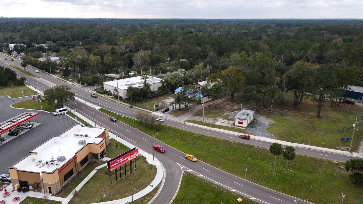 High Visibility Commercial Parcel with Existing Office Structure