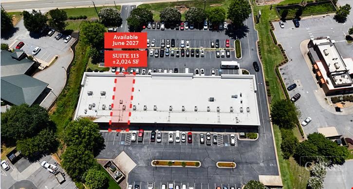 ±2,024-SF Retail Suite Located on Greenville’s Busiest Corridor