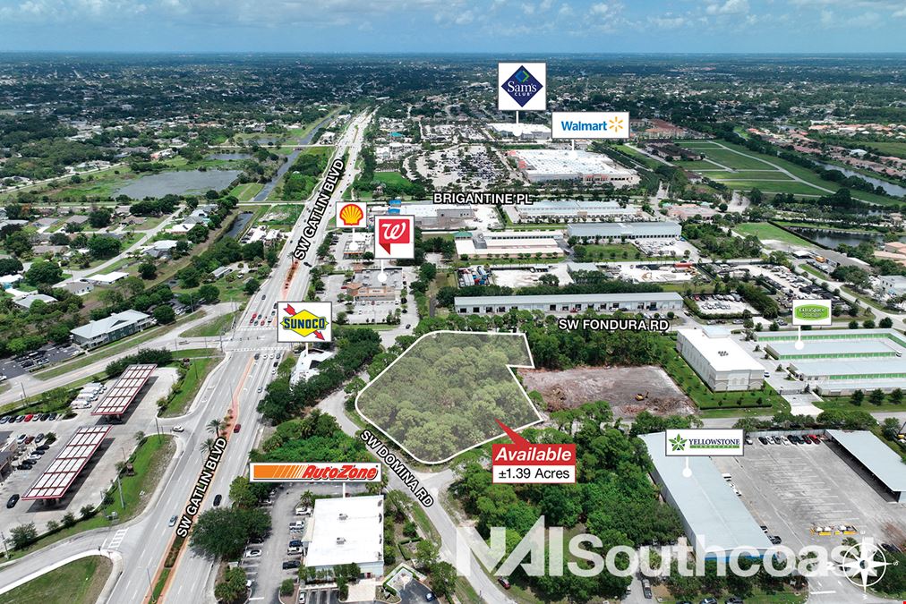 ±1.39-Acre Service Commercial Corner