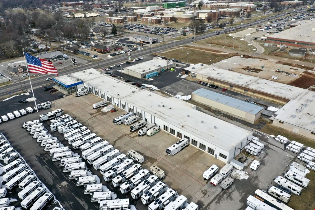 43,434 SF on 7.28 Acres Zoned HC in NE Springfield