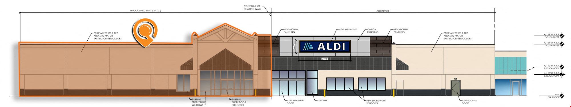 Aldi Sublease Palm Beach Blvd