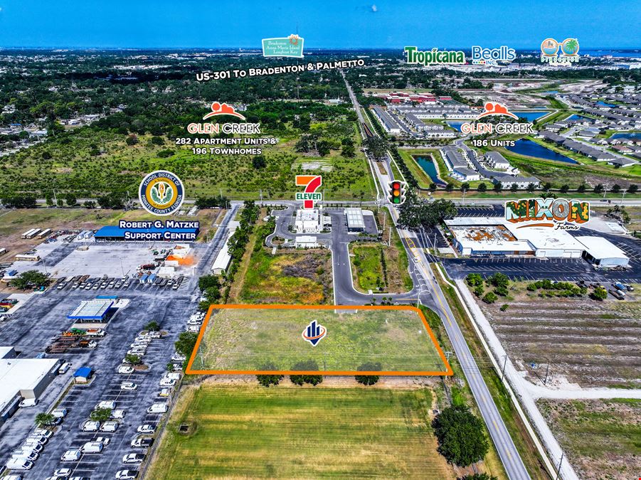 1+/- Acre Central Bradenton Commercial Pad