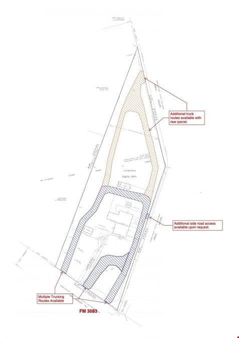 INDUSTRIAL SPACE FOR LEASE 516 FM 3083 Rd,. | 10,220 Sq. Ft.| 5.02 Acres