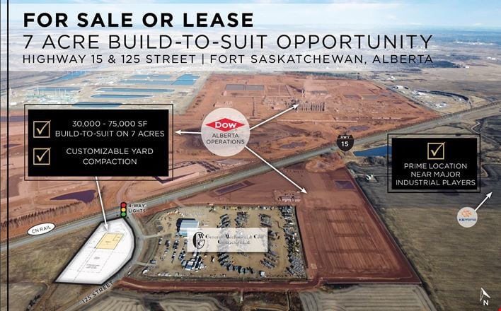 Preview of VacantLand space for Rent at Highway 15 & 125 Street