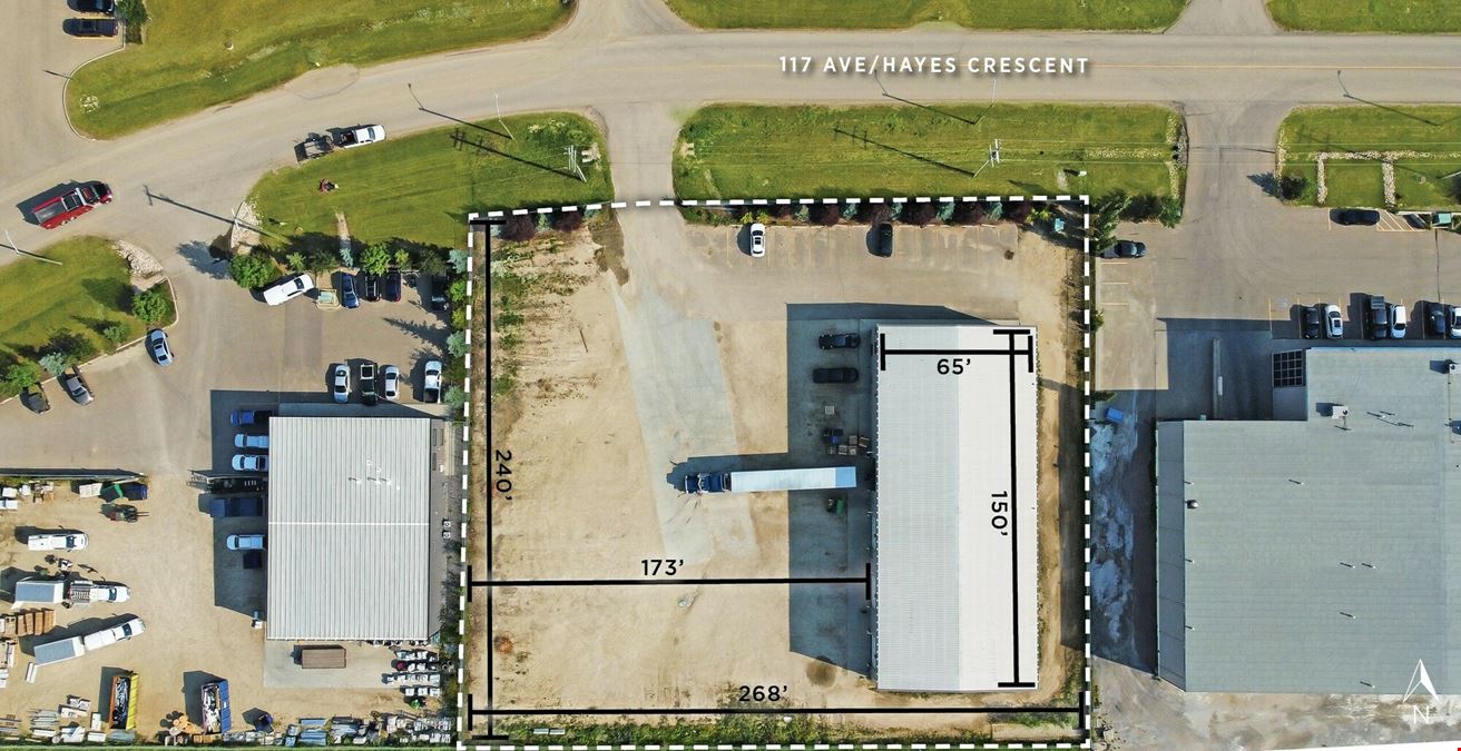 Freestanding Industrial Building On 1.51 Acres