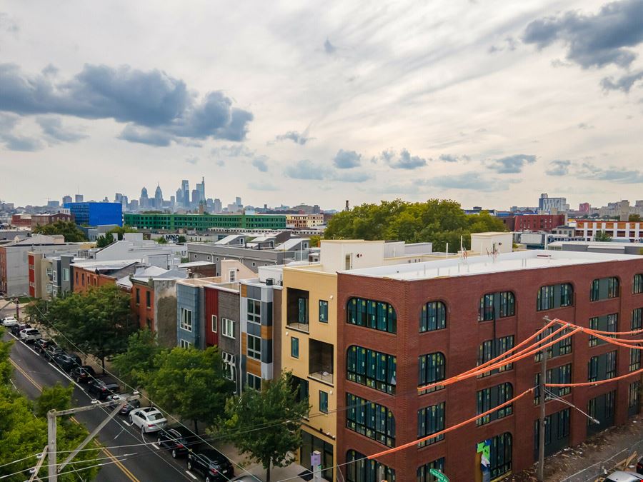 1,500 SF | 1826 Frankford Ave | Newly Developed Retail/Office Space in Vanilla Box Condition For Lease