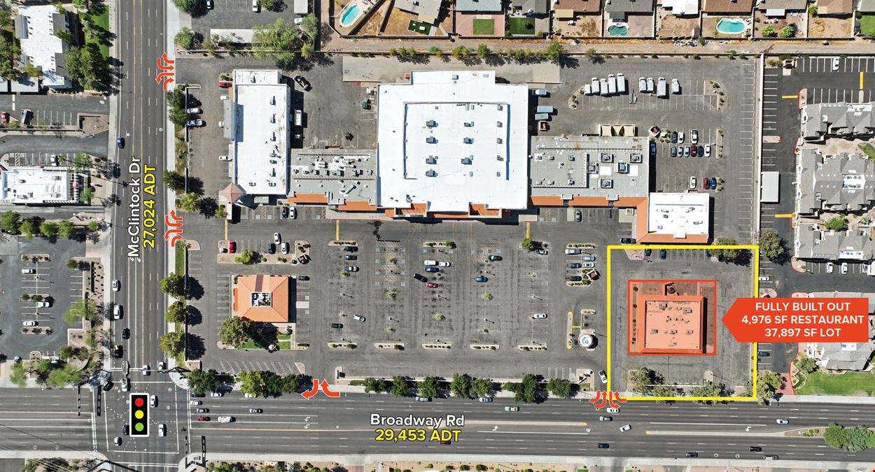 Rare, Free Standing, Right on the Road Single Tenant Restaurant Available for Sale