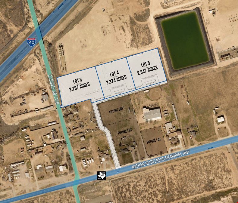 7,500 SF Spec Builds on FM 307 w/ Strong Water Wells
