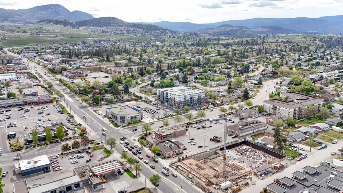 In-Line commercial unit available at SoHo Kelowna.