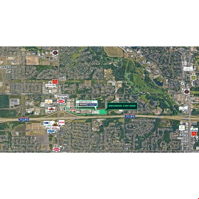 Birchwood Business Center II on I-80|35