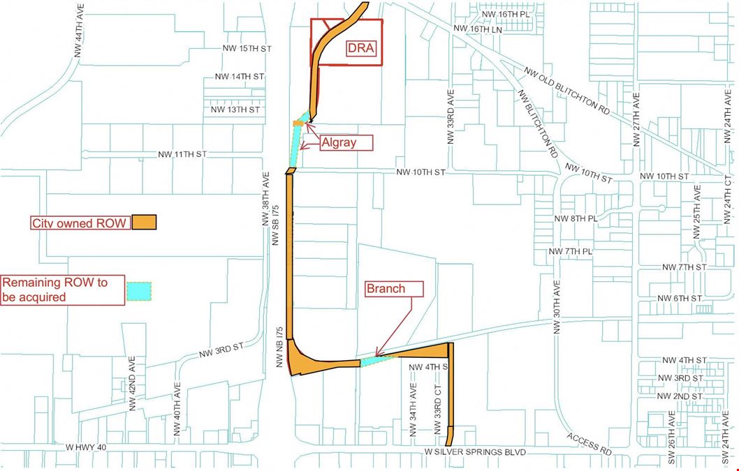 5.64+/- Acres I-75/Hwy 40