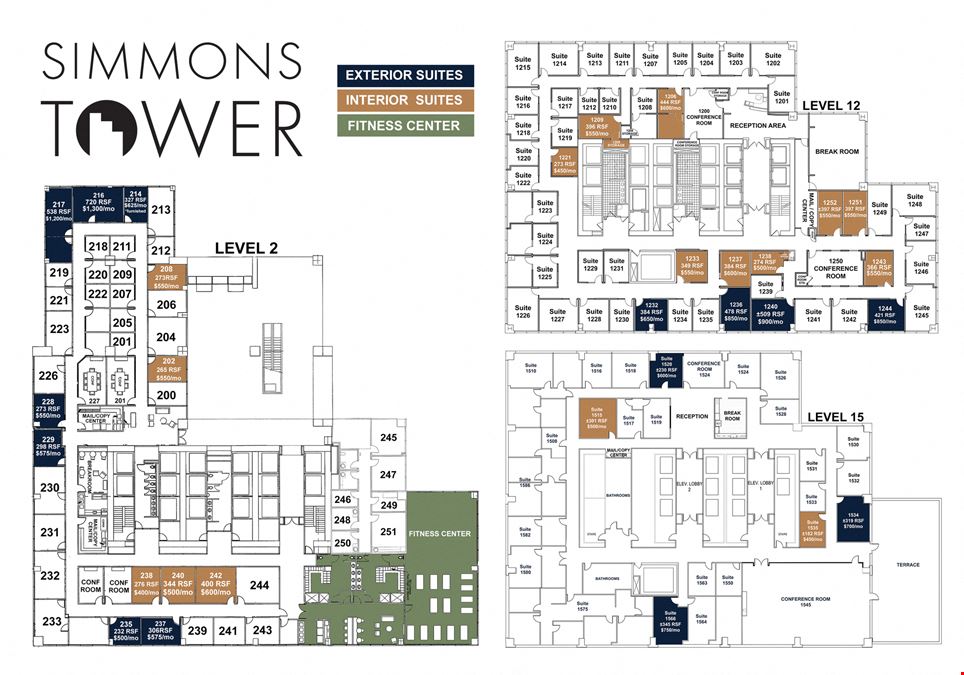 Simmons Tower Executive Suites