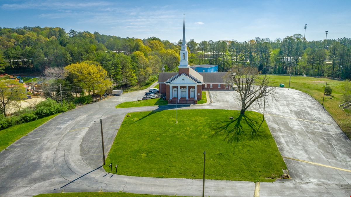 Church (Total 25,136 SF) with Athletic Facility on 6.27 Acres