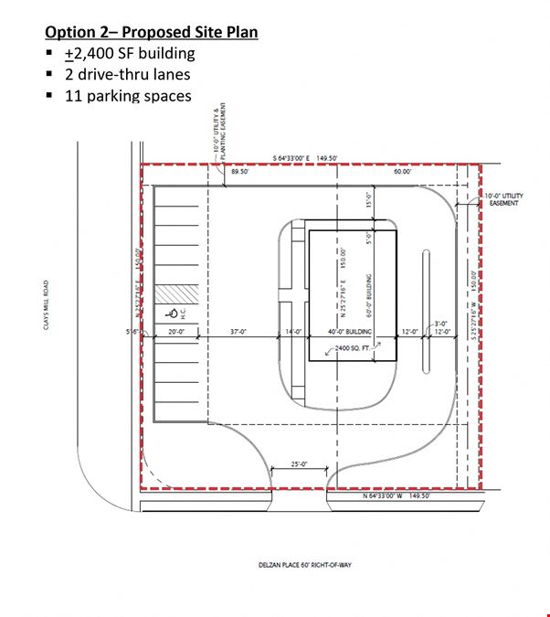 Corner Development Lot