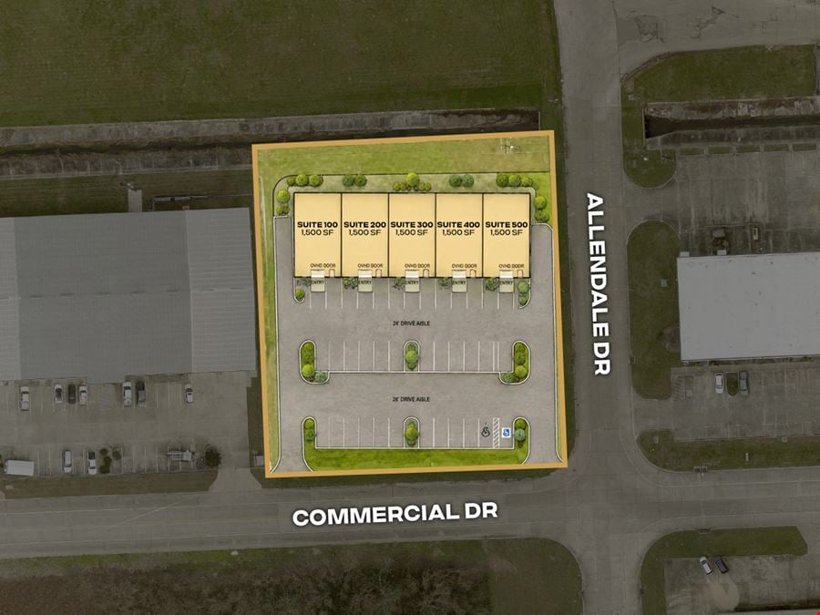 1.68 Acre Corner Lot in Westport Industrial Park near I-10