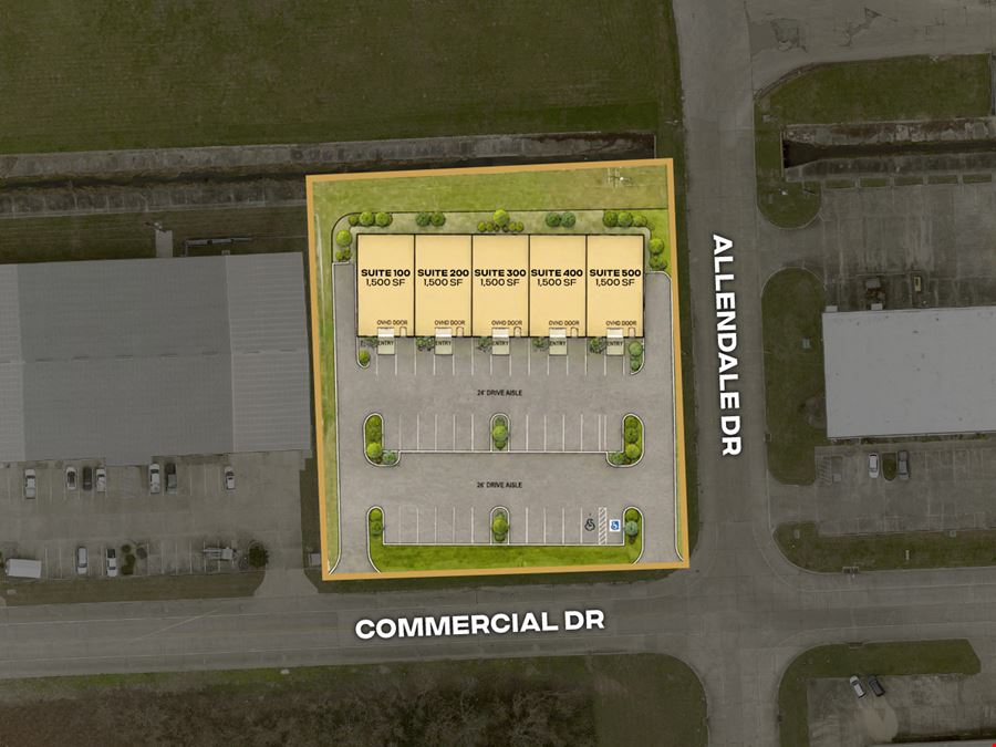 1.68 Acre Corner Lot in Westport Industrial Park near I-10
