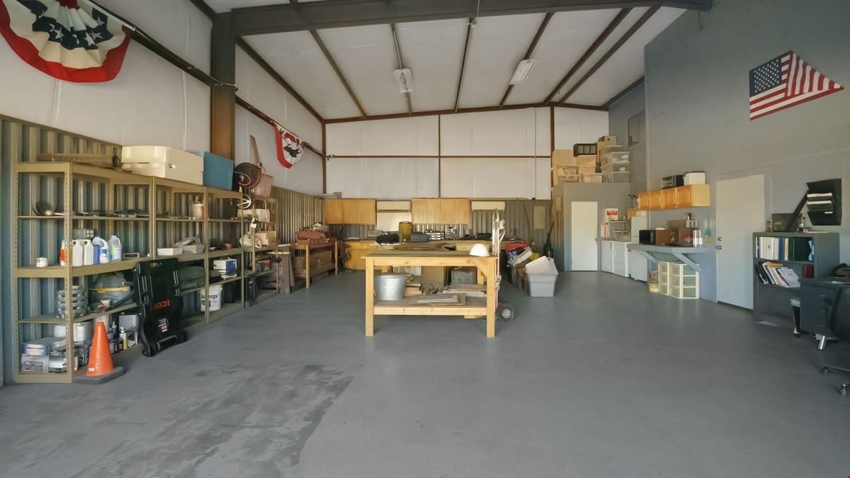 Office, Shop & Yard on 2.75 Fenced Acres